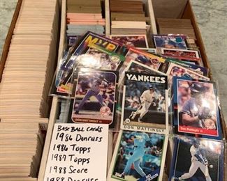 Baseball Cards-1986-1990