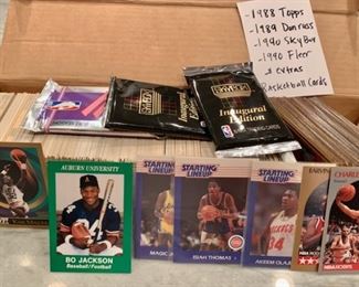 Baseball Cards- 1988-1990, Basketball Cards
