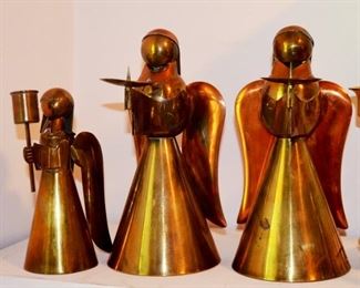 Brass Angel Candle holders