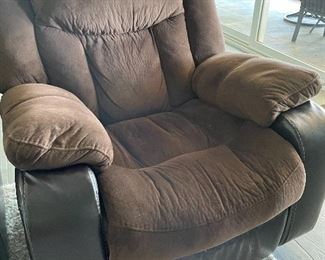 Rocker recliner (matches for theater seats)