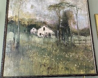 Large canvas, 42”x 42”