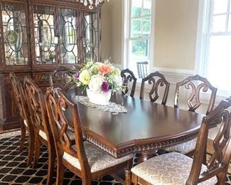 dining table with 8 chairs
