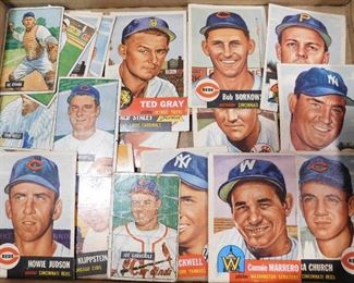 Vintage Topps baseball cards