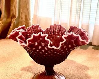 Lovely hobnail piece, more purple in color than I could get in the image.