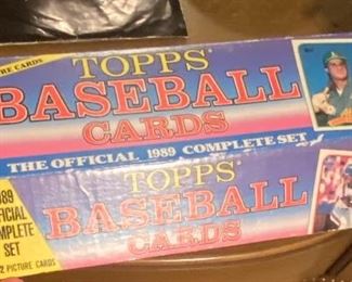 1989 tops baseball cards in box