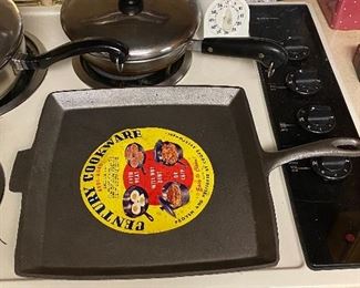 
Cast iron griddle