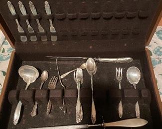 Sterling silverware, not complete