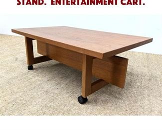 Lot 1205 RY MOBLER Low Rolling Stand. Entertainment cart.