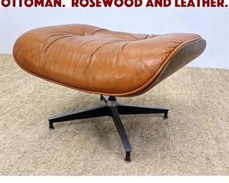 Lot 1210 Herman Miller EAMES 670 Ottoman. Rosewood and leather.
