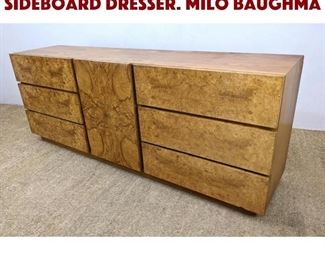 Lot 1311 LANE Burl Wood Credenza Sideboard Dresser. Milo Baughma