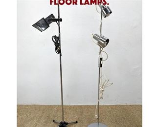 Lot 1364 Pair Mid Century Modern Floor Lamps. 