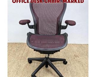Lot 1387 HERMAN MILLER Aeron Office Desk Chair. Marked