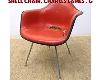 Lot 1466 HERMAN MILLER Fiberglass Shell Chair. CHARLES EAMES . G