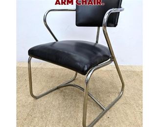 Lot 1468 Howell Style Chrome Tube Arm Chair. 