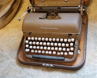 1960s Remington Typewriter in Case