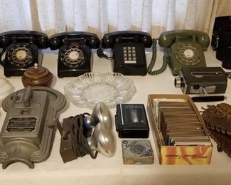 Old Telephones, Parking Meter, Photography Lights, Movie Cameras, Vintage Baseball Mit