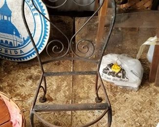 Wrought Metal Chair 