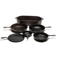 Cast Iron Skillets and Deep Fish Fryer