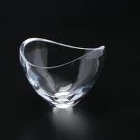 Nambé Oblong Glass Bowl