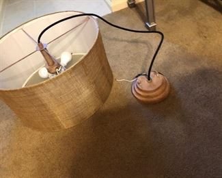 Another shot of the drum shaped light fixture 