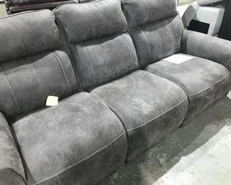 Macys Lothan 87 Leather Sofa