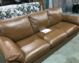 Macys Leather Sofa