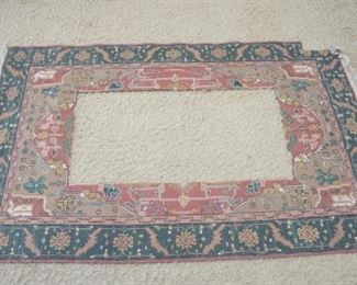 1035	RUG FRAGMENT, CAN BE USED TO MAKE PILLOWS, UPHOLSTERY, ETC
