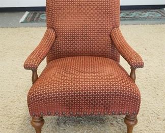 1041	CR LAINE UPHOLSTERED ARM CHAIR, 29 1/2 IN WIDE X 37 IN HIGH

