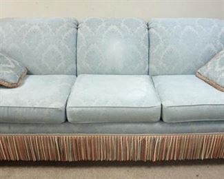 1188	ETHAN ALLEN SOFA, FADING TO UPHOLSTRY. 90 IN X 37 IN
