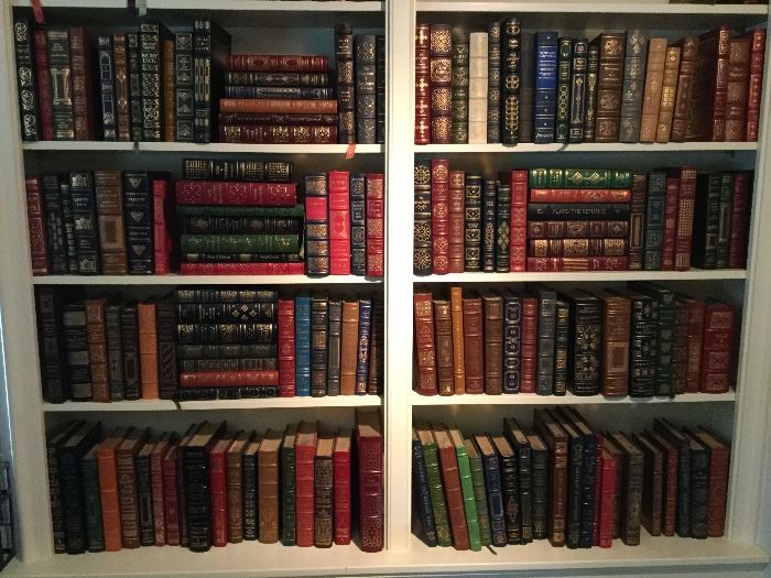 EASTON PRESS LEATHER BOUND BOOKS by FRANKLIN LIBRARY