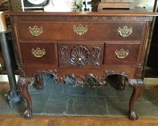 Chippendale Style Lowboy by Mount Airy Furniture, North Carolina