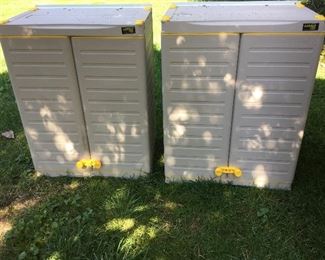 Outdoor Storage Cabinets by Garage Tek