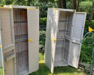 Tall Outdoor Storage Cabinet/Shed by Garage Tek
