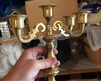 Brass Candelabra