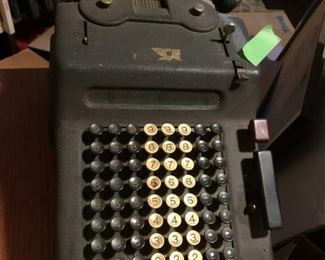 Vintage Adding Machine