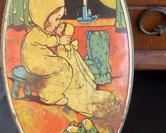 Vintage Riley's Toffee Tin