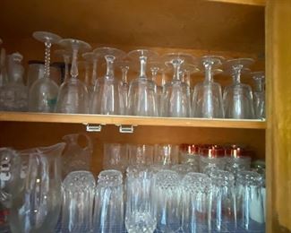 Crystal and other glassware