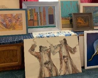 So many wonderful art pieces