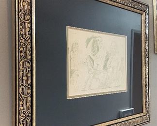 $650/each. Limited edition print: Picasso's Erotic Gravures