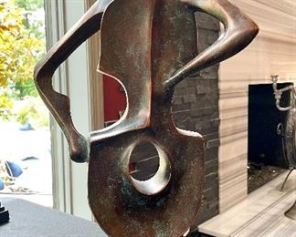 SOLD $28 - Musical Statue - Measures 21" tall