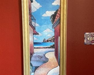 2 of 2 - $50 PAIR - Decorative Wall Art - Measures 16.5" x 40"
