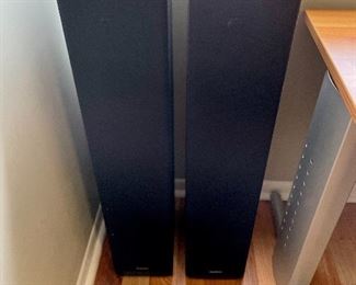 $400 PAIR - Definitive Speaker Pair - Measures 7" x 11" x 35"