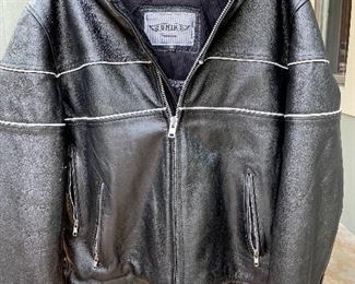 $150 - Men’s UNIK Premium Leather Jacket - Size 48