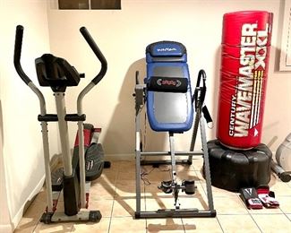 Pro-Form 700 Elliptical ($200) - Innova 4800 Iversion Table ($60) - Century Wave Master XXL ($250)