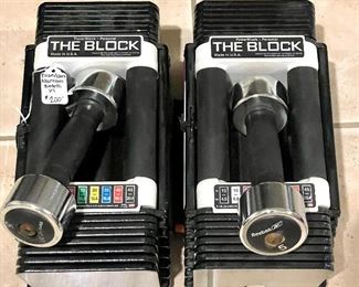 $200 - Powerblock Adjustable Dumbbell Set