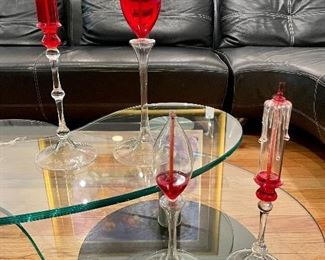 $12 EACH - Red Oil Candles