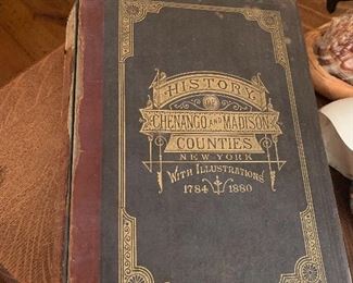 Book Room 
History of Chenango & Madison Co., NY
1784-1880