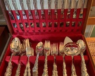 Dining Room 
Oneida Community Beethoven Silverplate 
Service for 12