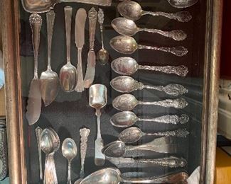 Case Table
Sterling flatware