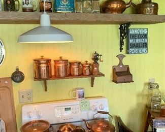 Kitchen 
Copper ware 